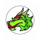 BADGESAGOGO.FR - Badge 25mm Dragon