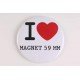 Magnet 59 mm I LOVE