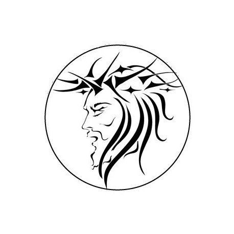BADGESAGOGO.FR - Badge 25mm JESUS