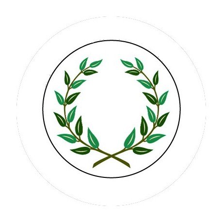 BADGESAGOGO.FR - Badge 25mm Lauriers