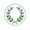 BADGESAGOGO.FR - Badge 25mm Lauriers