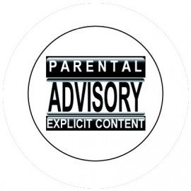 BADGESAGOGO.FR - Badge 25mm Parental advisory