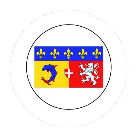BADGESAGOGO.FR - Badge 25mm RHONE ALPES