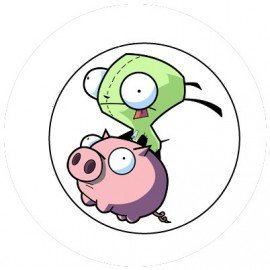 BADGESAGOGO.FR - Badge 25mm Saute-mouton