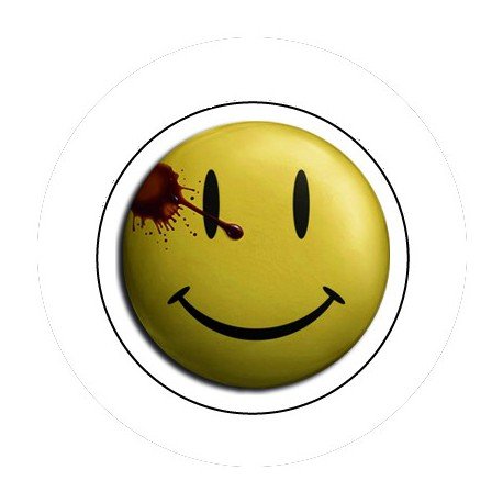 BADGESAGOGO.FR - Badge 25mm Smiley sang