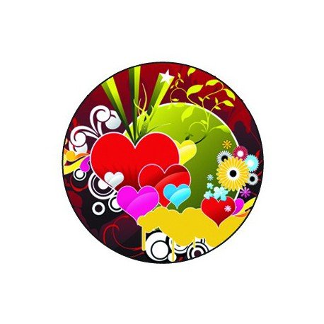 Badge 25mm artistique
