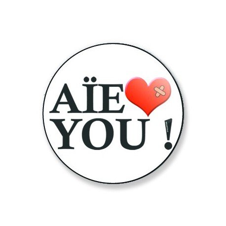 Miroir aie love you 59 mm