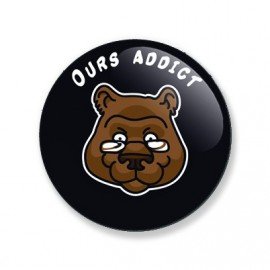 Miroir ours addict 59 mm