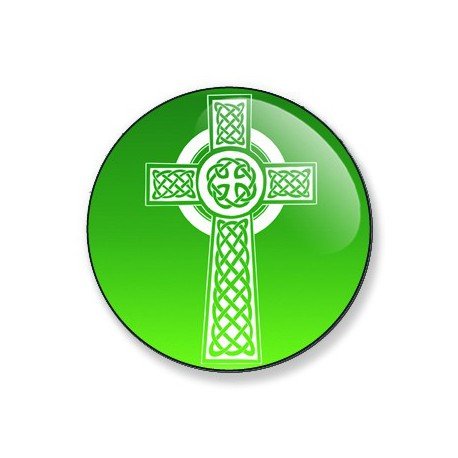 Badge 25mm Croix celtique