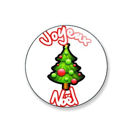 Badge 25mm Joyeux noël