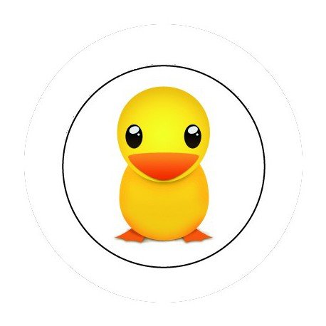 BADGESAGOGO.FR - Badge 25mm Canard