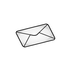 Enveloppe vide (fournie sans aucun badge)