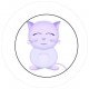 BADGESAGOGO.FR - Badge 25mm Chat