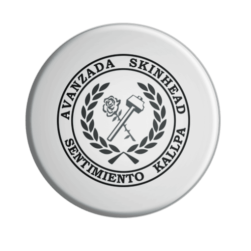 BADGESAGOGO.FR - Badge Avanzada skinhead