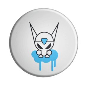 BADGESAGOGO.FR - Badge Evil cat