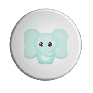 BADGESAGOGO.FR - Badge Elephant bébé