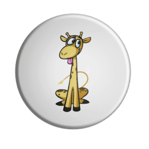 BADGESAGOGO.FR - Badge Girafe