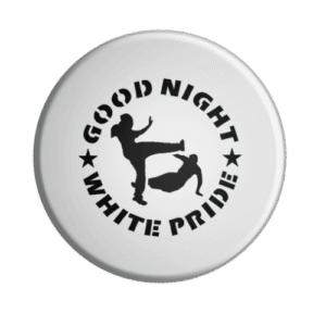 BADGESAGOGO.FR - Badge Good night white pride