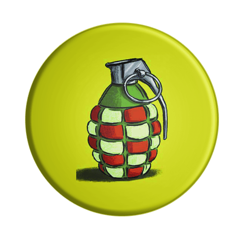 BADGESAGOGO.FR - Badge Grenade