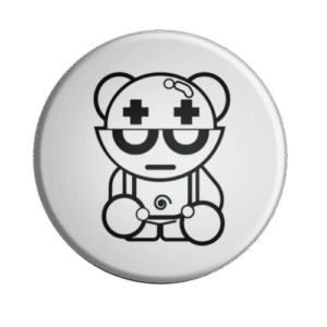 BADGESAGOGO.FR - Badge Monstre rigolo