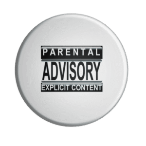 BADGESAGOGO.FR - Badge Parental advisory