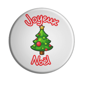 BADGESAGOGO.FR - Badge Joyeux noël
