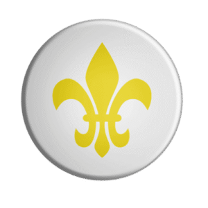 BADGESAGOGO.FR - Badge FLEUR DE LYS