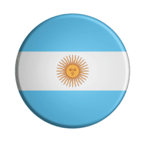 BADGESAGOGO.FR - Badge Drapeau ARGENTINE