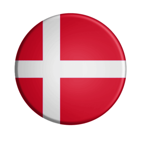 BADGESAGOGO.FR - Badge Drapeau Danemark