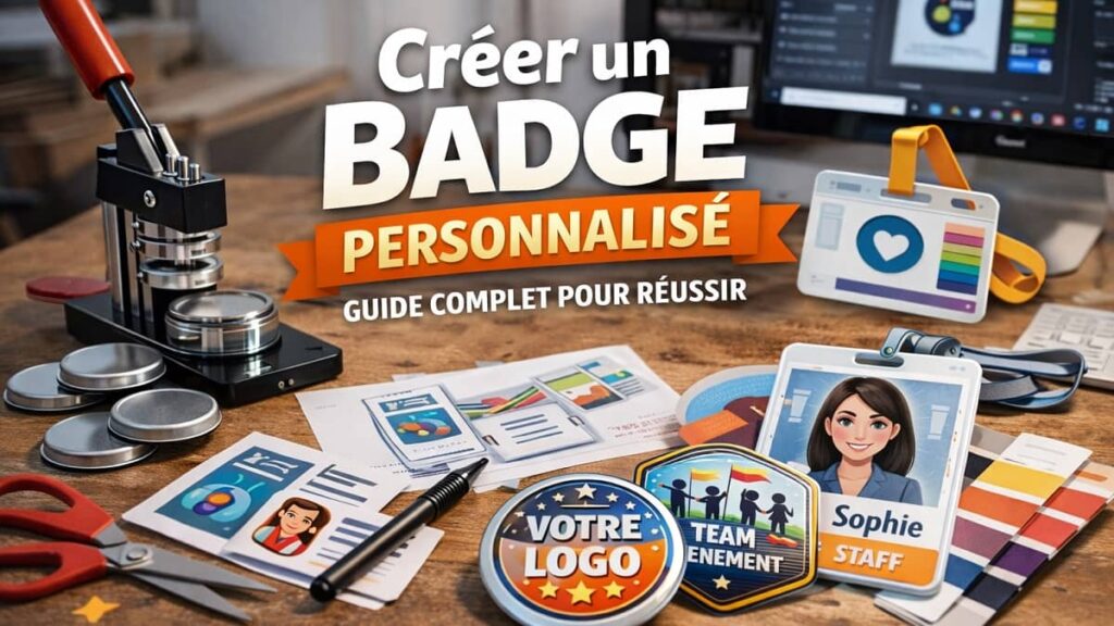 Créer un badge personnalisé : guide complet pour réussir