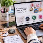 Fabrication de badges personnalisés pour développer une activité de vente