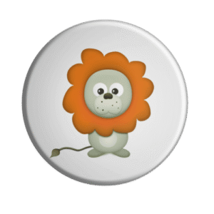 BADGESAGOGO.FR - Badge Lion