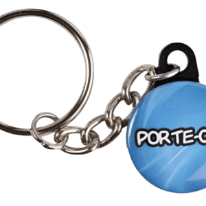 BADGESAGOGO.FR - Porte-clés 100% personnalisé face avant