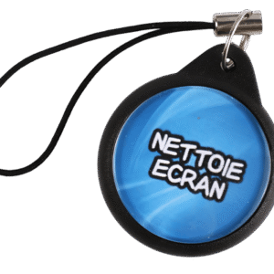 BADGESAGOGO.FR - Bijou de portable nettoie-écran 100% personnalisé - face avant