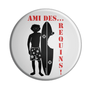 BADGESAGOGO.FR - Badge ami des requins