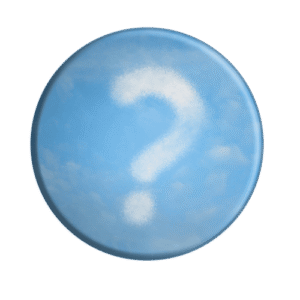 BADGESAGOGO.FR - Badge La question existe en ciel